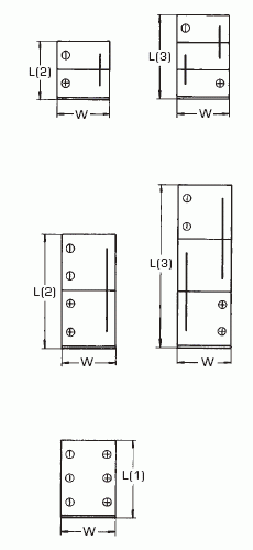 Nife Jungner NiCd Battery Pole positions